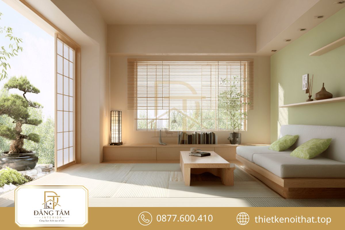 Những chi tiết truyền thống tạo chiều sâu văn hóa cho nội thất Nhật Bản hiện đại