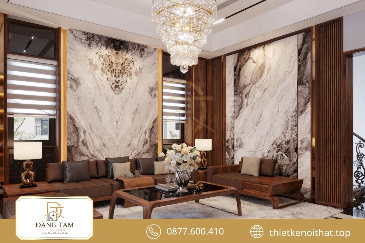 Nội thất căn hộ 3 phòng ngủ Luxury cao cấp và sang trọng 