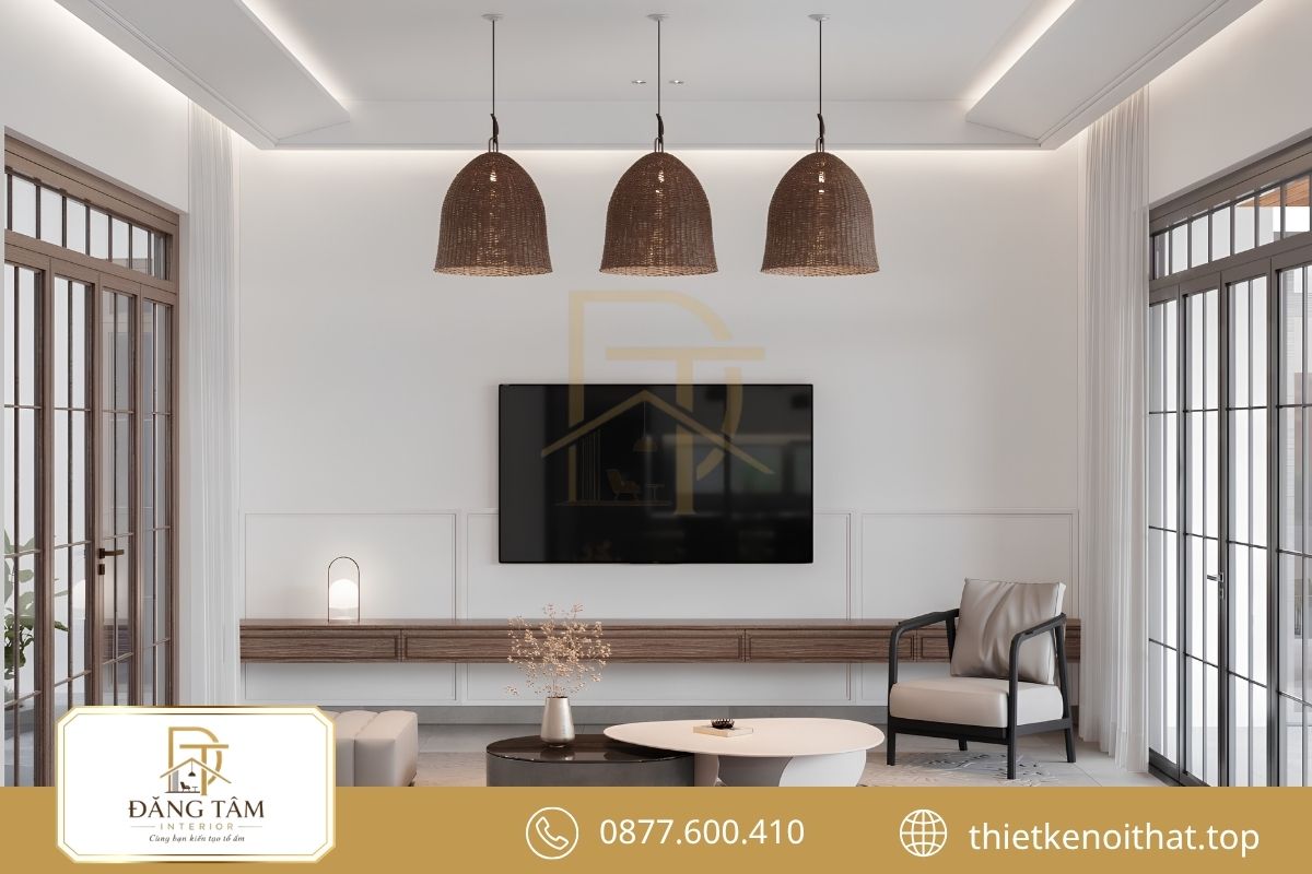 Không gian tối giản tạo cảm giác nhà ống rộng rãi hơn 