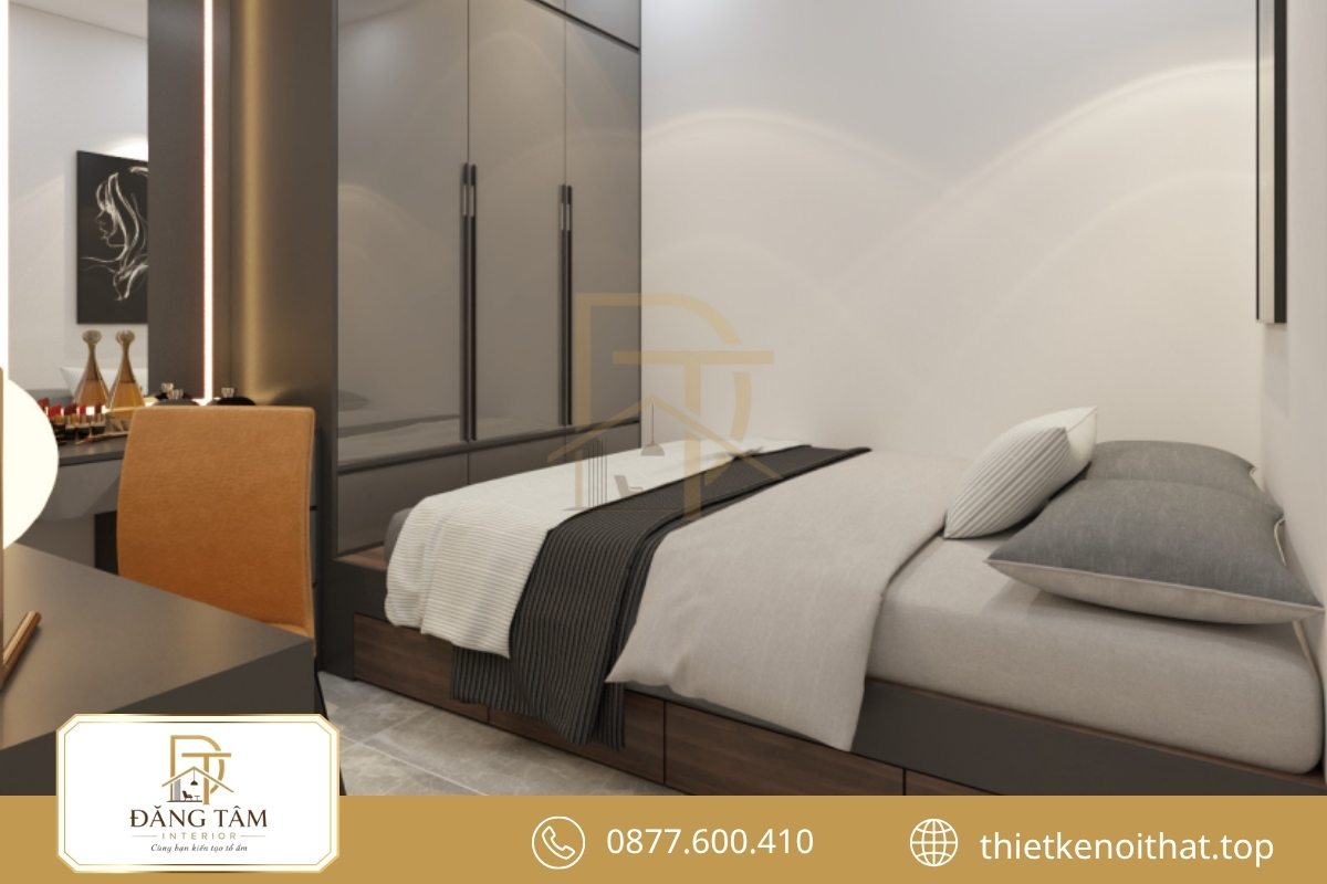 Nội thất sử dụng thường xuyên nằm tại vị trí thuận tiện và dễ tiếp cận