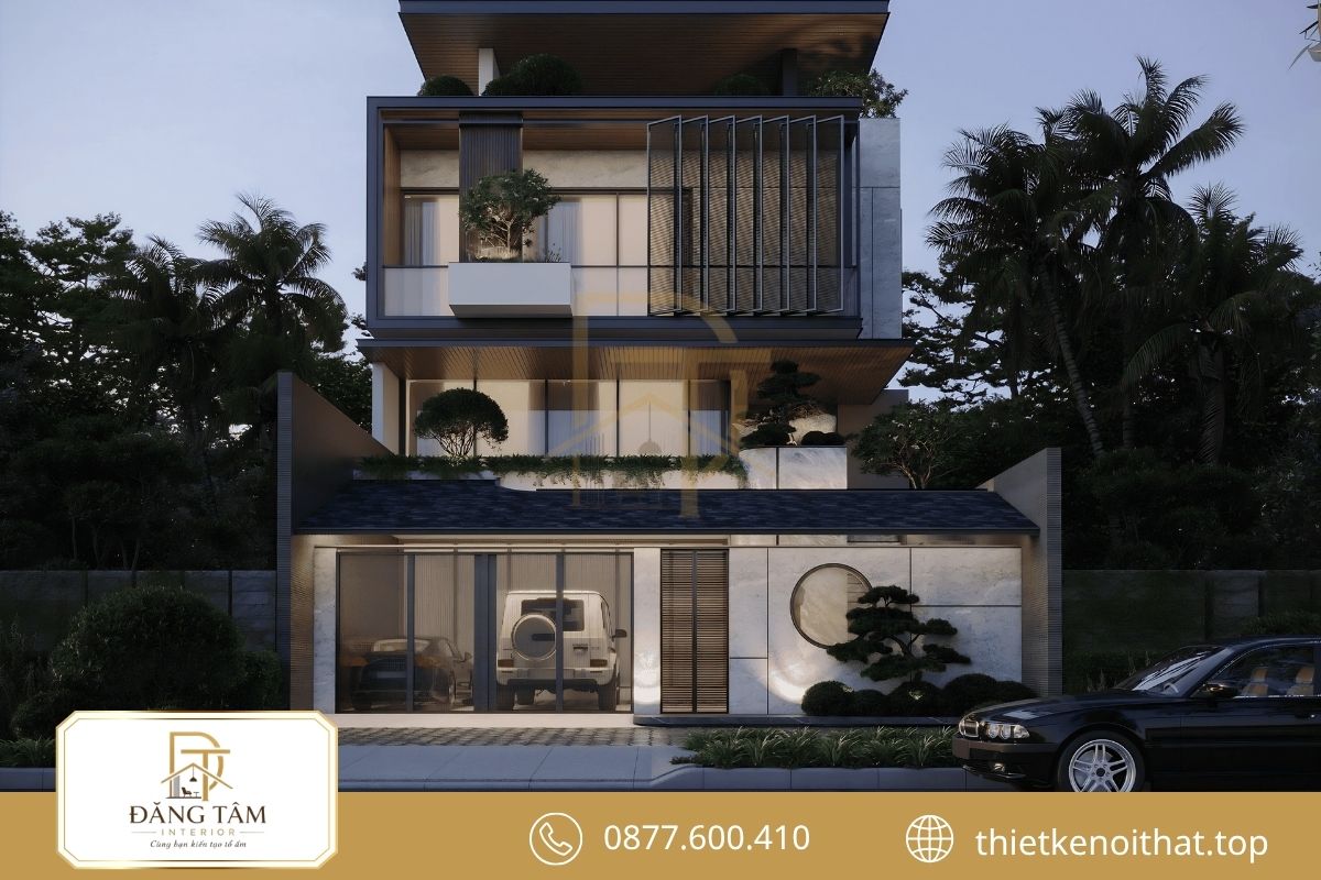 Phân chia công năng hợp lý cho nội thất nhà ống 3 tầng 