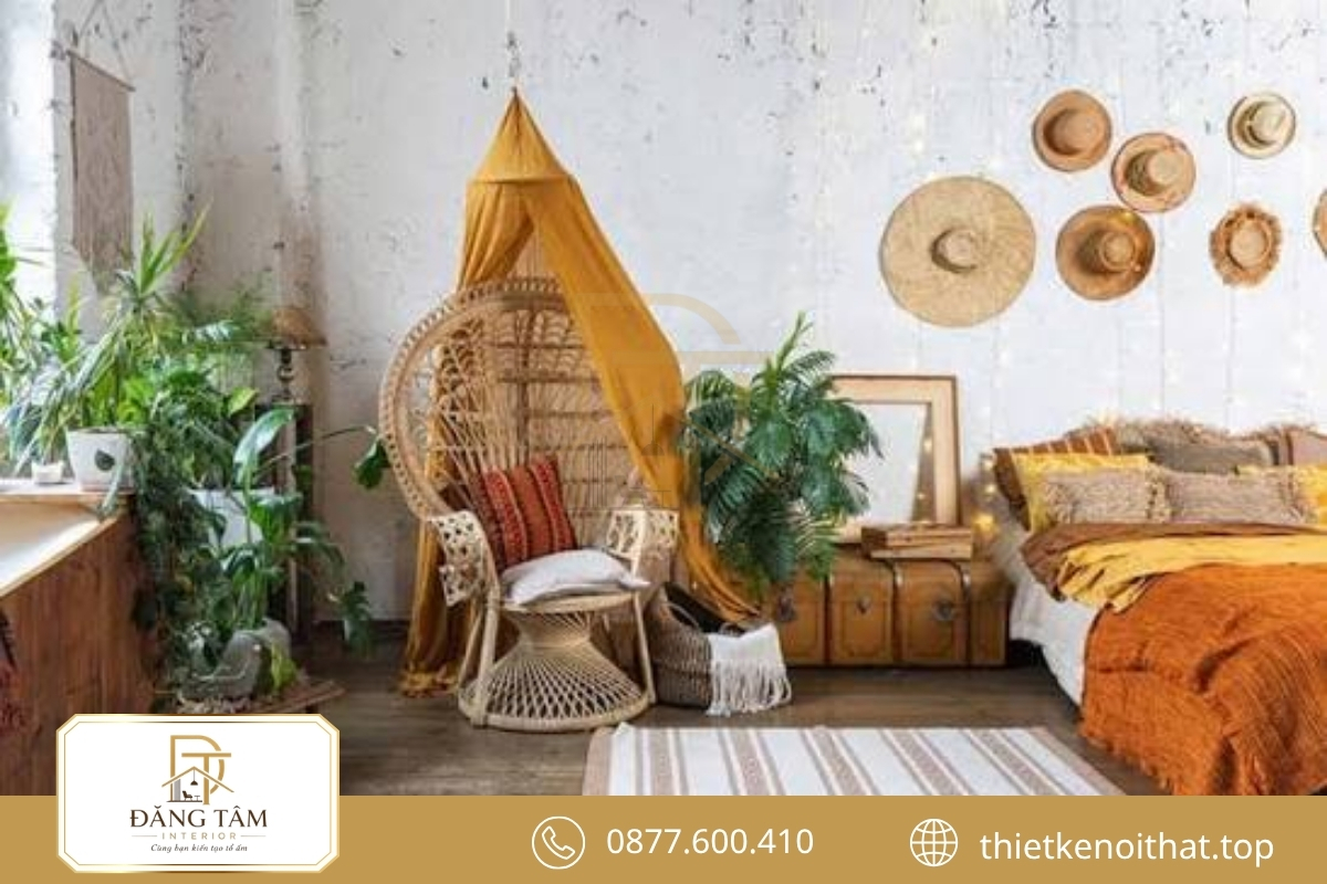Bohemian đề cao tinh thần tự do, cá tính và cảm xúc riêng trong không gian sống