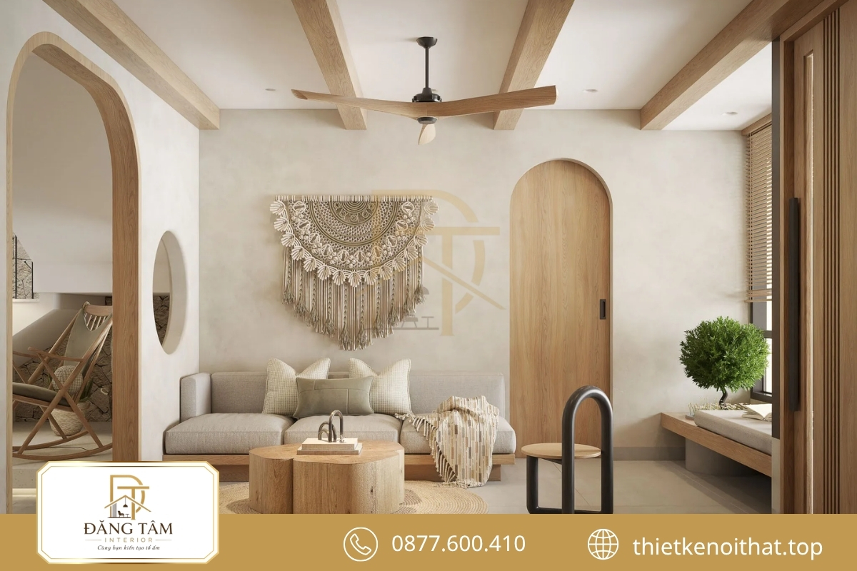 Phong cách nội thất Wabi Sabi gợi vẻ mộc mạc từ triết lý Nhật Bản 