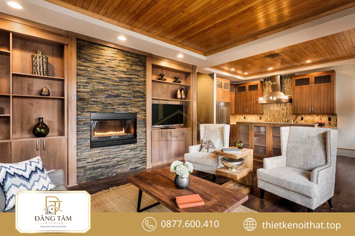 Rustic kết hợp linh hoạt cùng hiện đại, Industrial và Scandinavian mà vẫn giữ nét mộc