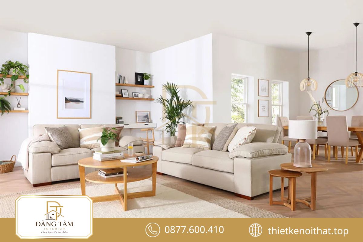 Gỗ sáng và ánh sáng tự nhiên tạo nét ấm áp Scandinavian
