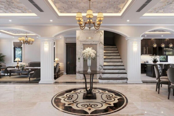 Phong Cách Thiết Kế Nội Thất Cổ Điển Sang Trọng