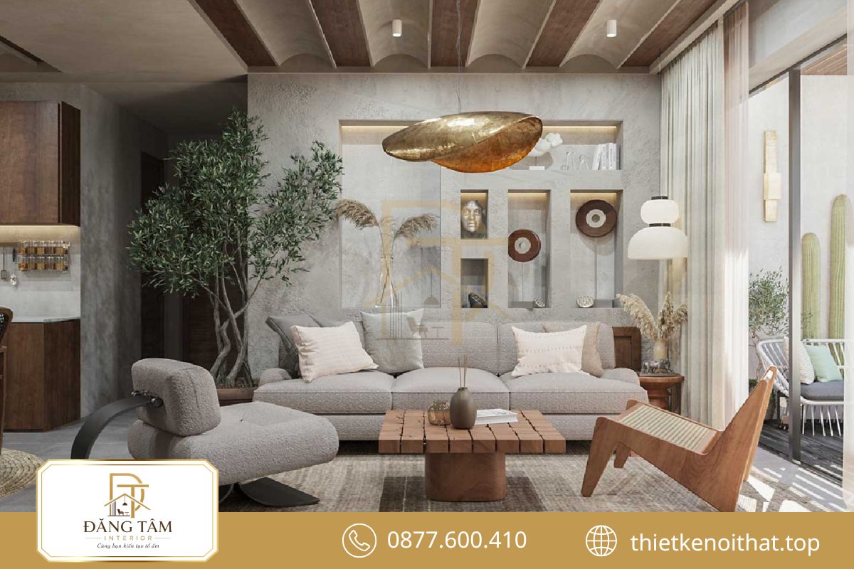 Phong cách thiết kế nội thất Eco tạo không gian xanh gần gũi với thiên nhiên