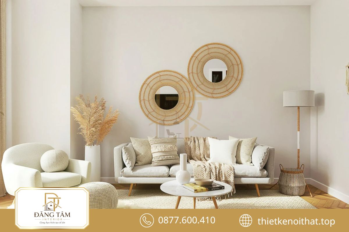 Phong cách thiết kế nội thất Scandinavian nổi bật với sắc sáng và chất liệu tự nhiên