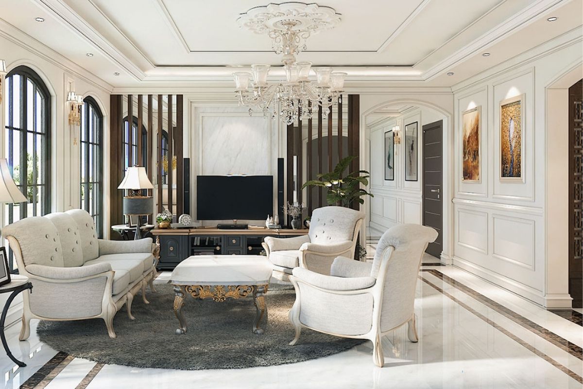 Phong Cách Thiết Kế Nội Thất Tân Cổ Điển