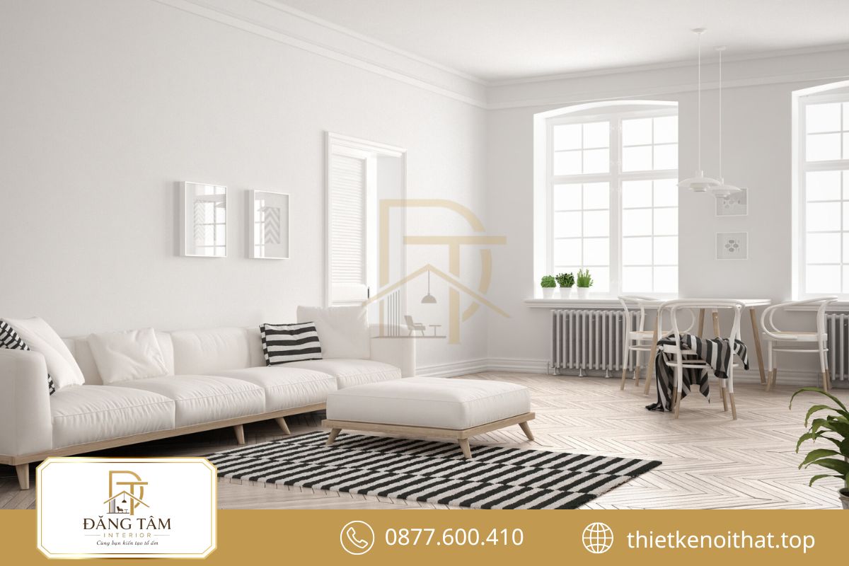 Phong cách thiết kế nội thất Minimalism lược bỏ chi tiết thừa