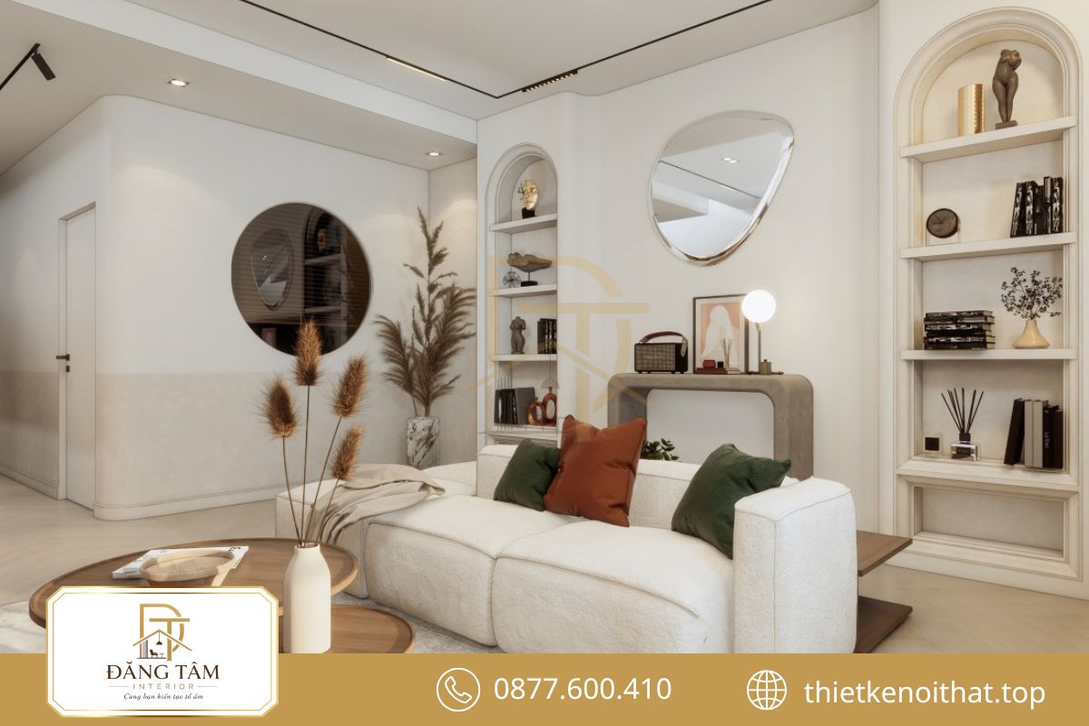 Bề mặt thô và sắc màu trầm tạo chiều sâu Wabi Sabi