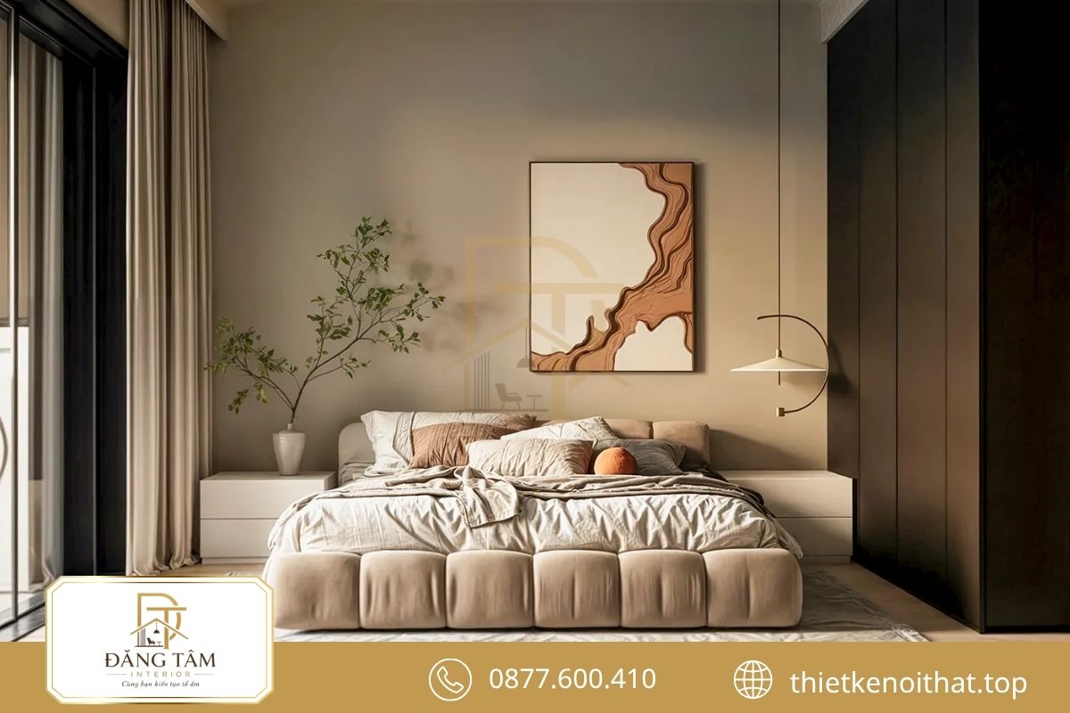 Ánh sáng tự nhiên làm phòng Scandinavian trở nên rộng và nhẹ hơn