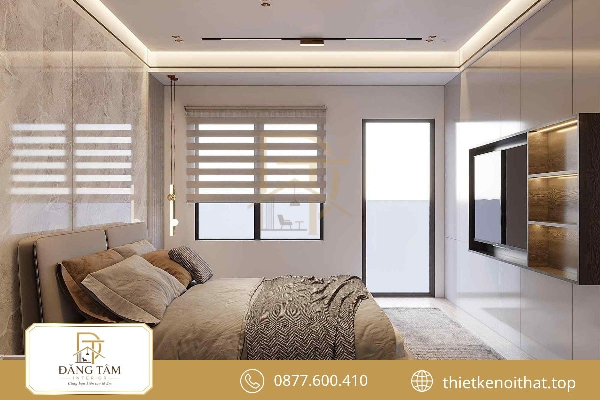 Phòng ngủ phụ linh hoạt theo nhu cầu của từng thành viên 