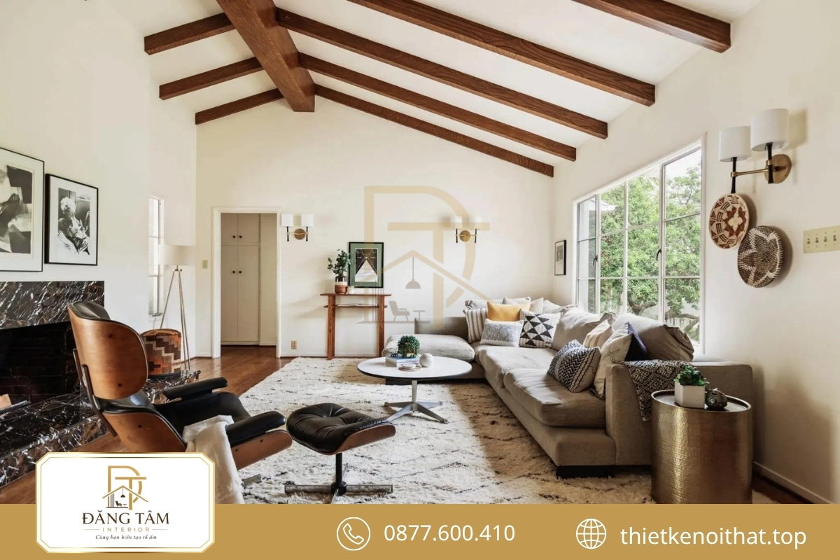 Retro hiện đại cân bằng nét hoài niệm với bố cục gọn gàng, tiện nghi