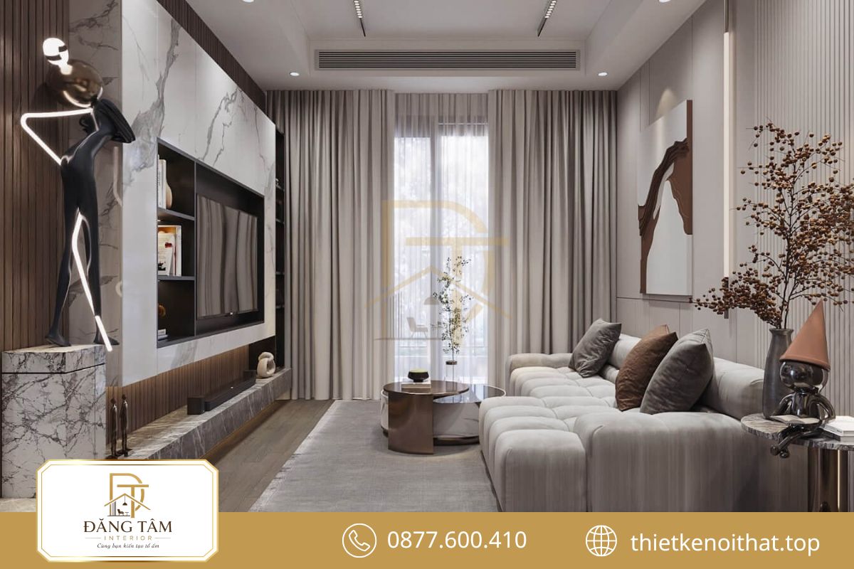 Ánh sáng tự nhiên tạo chiều sâu và cải thiện chất lượng không gian