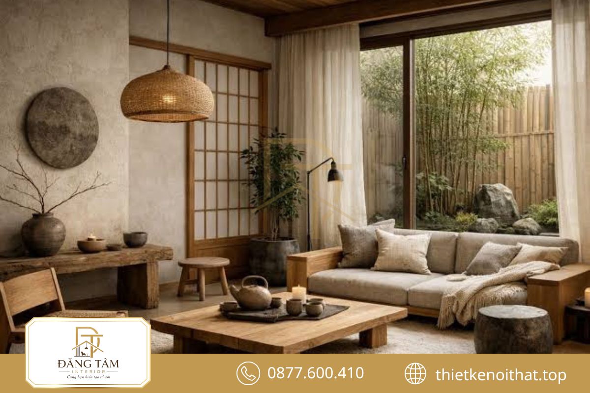 Khoảng xanh đưa thiên nhiên gần hơn với nhịp sống bên trong ngôi nhà