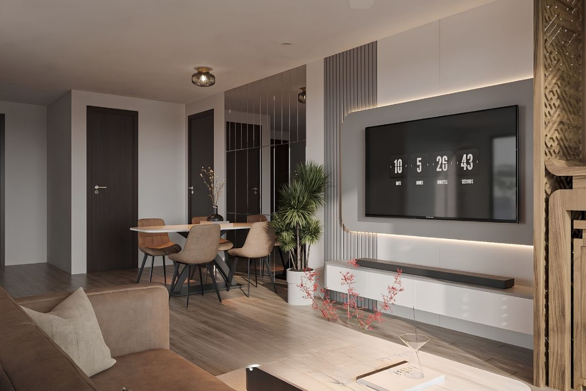 Thiết Kế Căn Hộ 2 Phòng Ngủ