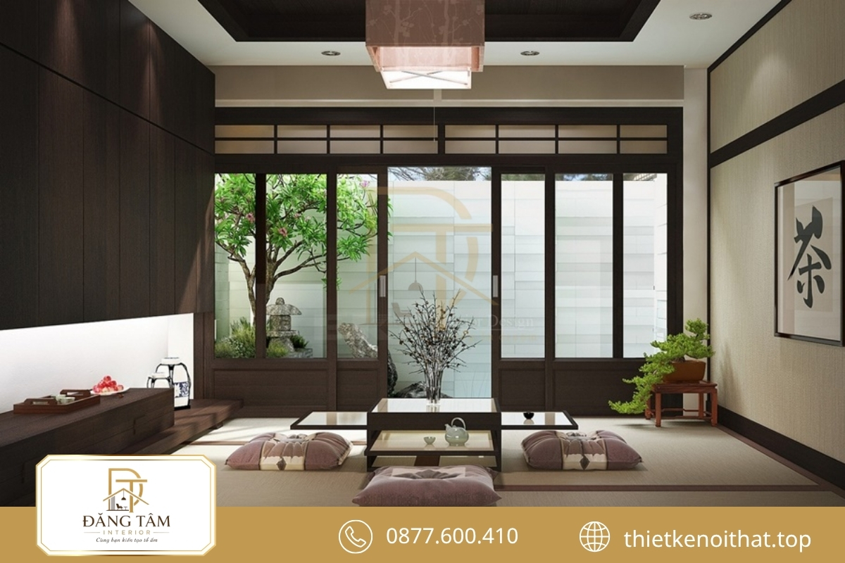 Homestay phong cách Zen gần gũi với vật liệu mộc và sắc màu dịu