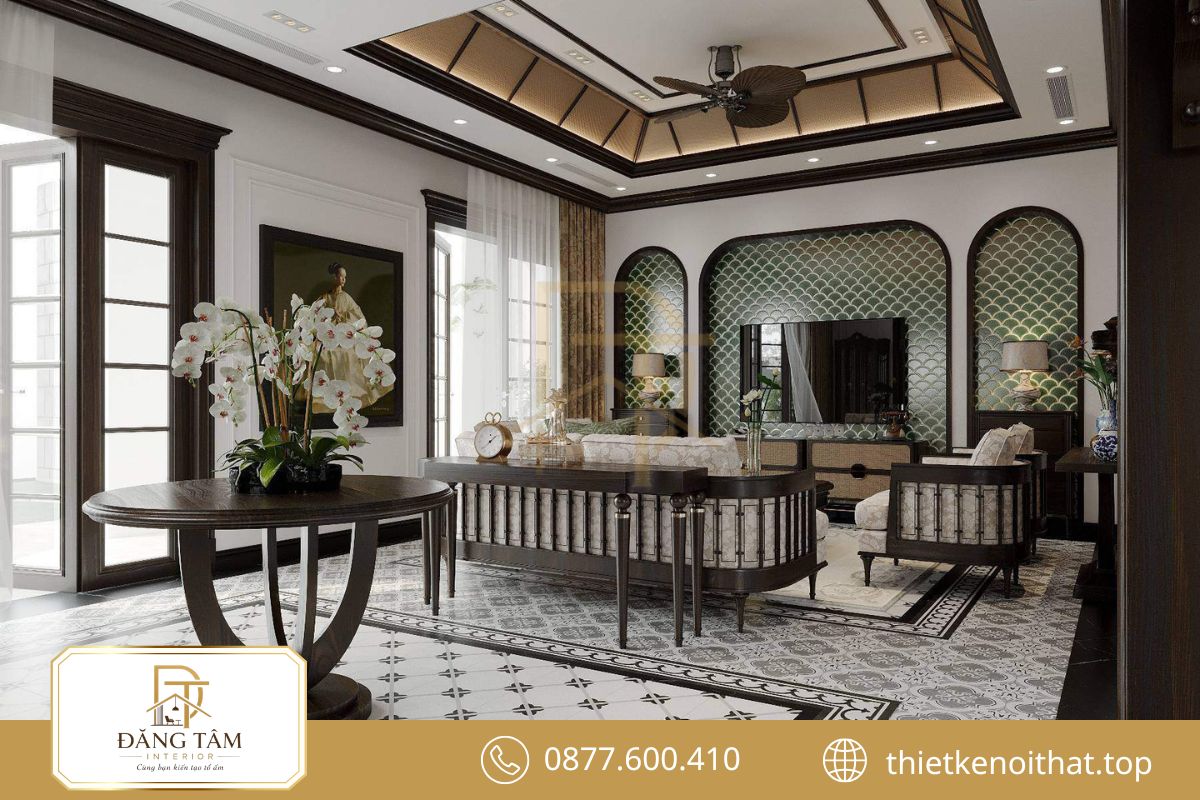 Phong cách Indochine hòa quyện nét Á Đông với vẻ thanh lịch đầy hoài niệm