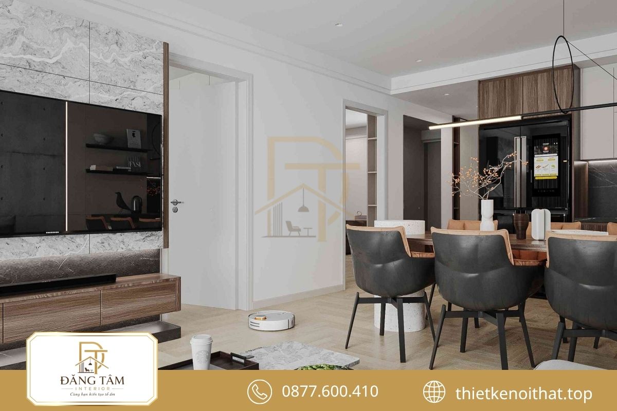 Thiết kế căn hộ 1 phòng ngủ Minimalism tinh giản và dễ sử dụng 