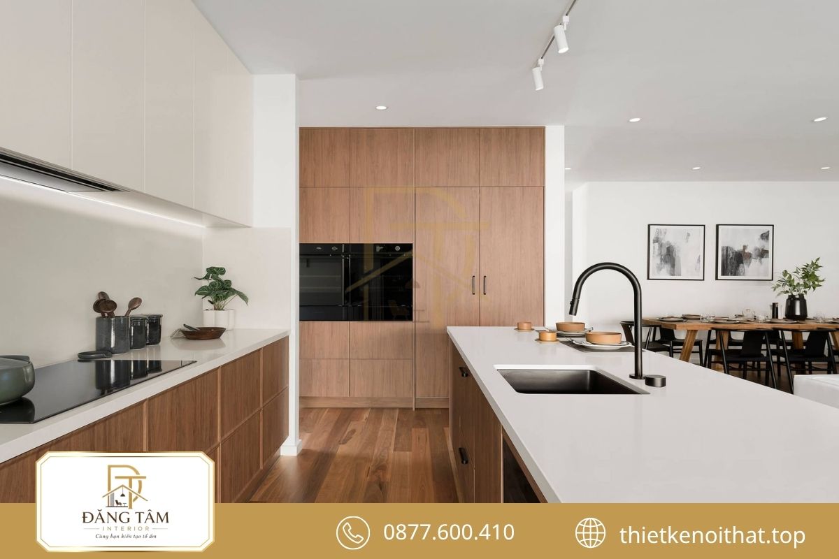 Thiết kế nội thất chung cư 150m2 Scandinavian sáng thoáng, gần gũi 
