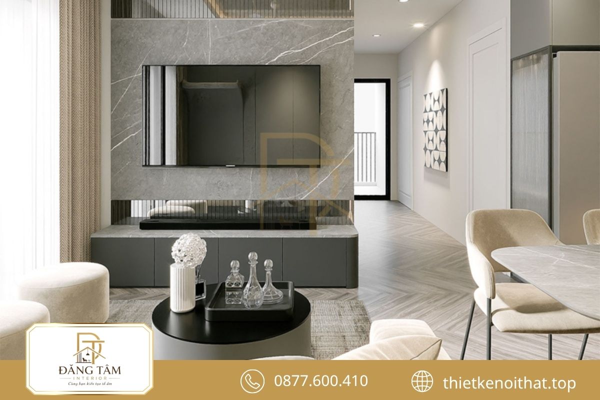Nhà ống 70m2 rộng rãi với công năng bố trí khoa học 