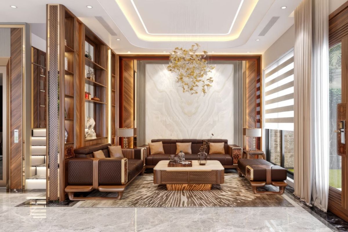 Thiết kế phòng khách 20m2