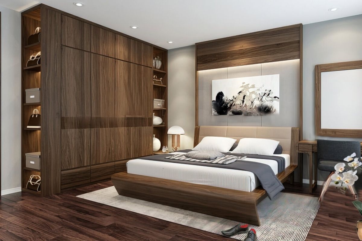 Mẫu thiết kế phòng ngủ 20m2 đẹp theo nhu cầu sử dụng
