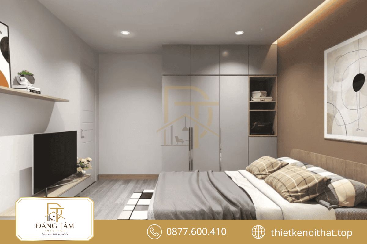 Thiết kế nội thất phòng ngủ cho người lớn tuổi chú trọng an toàn và thư thái
