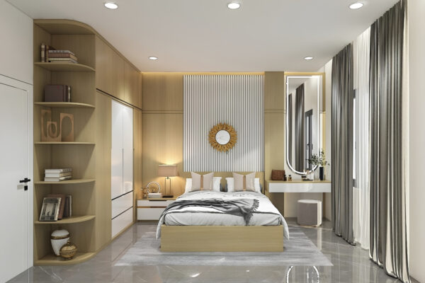 Mẫu Thiết Kế Phòng Ngủ 12m2 Đẹp, Hiện Đại 2026