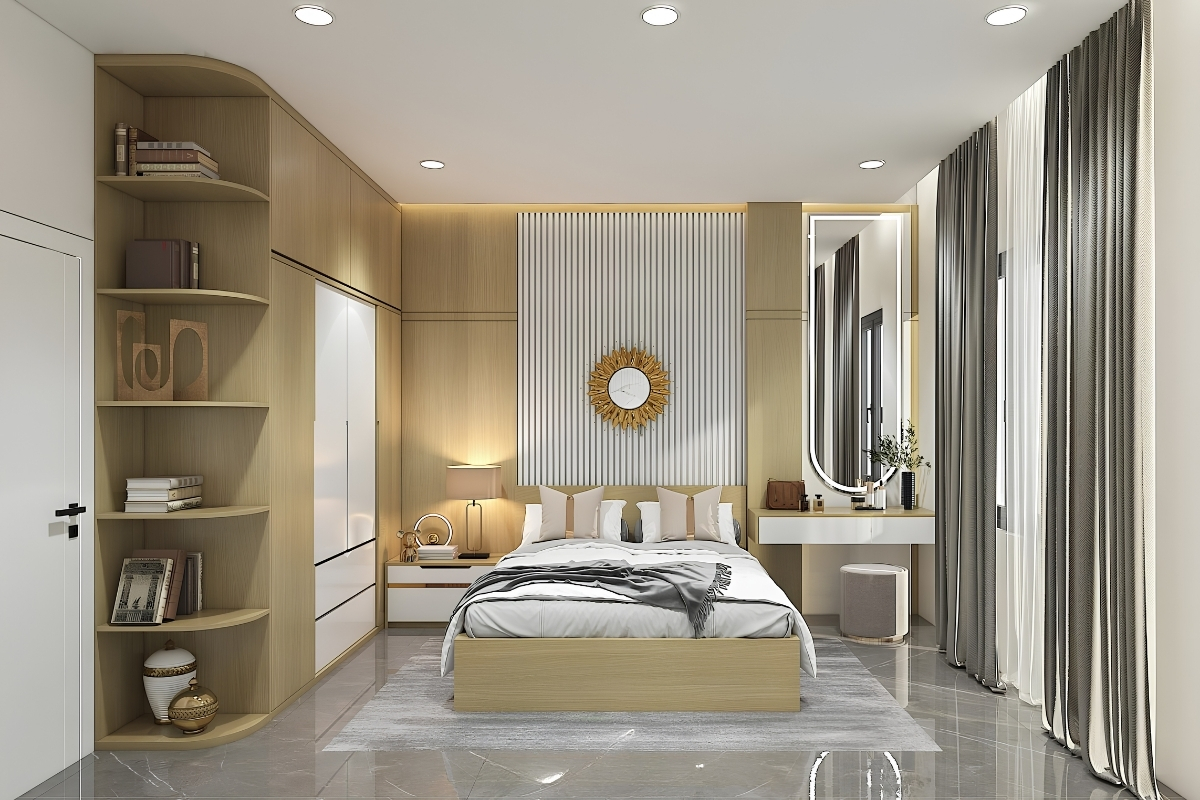 Mẫu Thiết Kế Phòng Ngủ 12m2 Đẹp, Hiện Đại 2026
