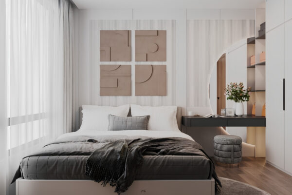 Mẫu Thiết Kế Phòng Ngủ 13m2 Đẹp, Nhiều Phong Cách Nội Thất