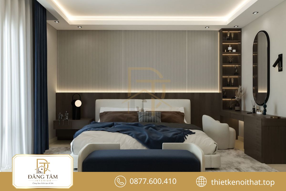 Hướng phòng thông thoáng mang lại nguồn sáng dịu và không khí dễ chịu