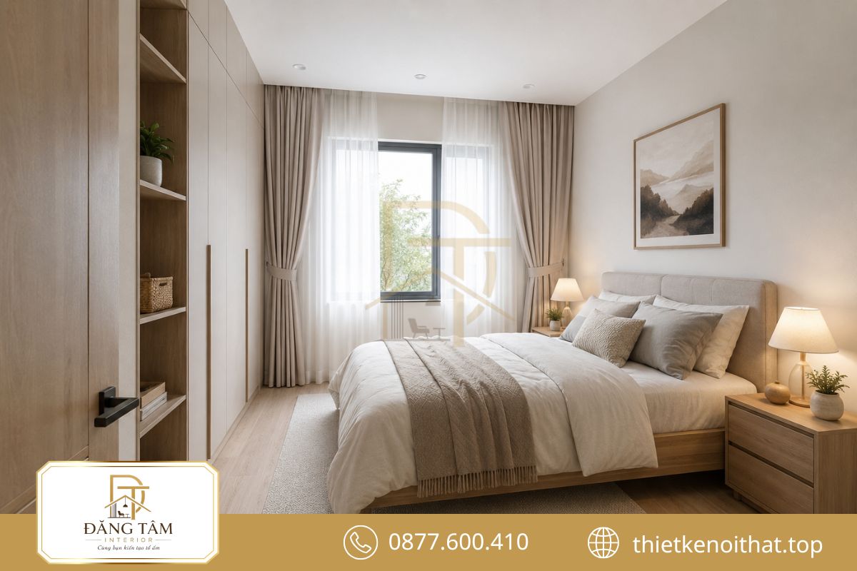 Không gian phòng ngủ được cá nhân hóa theo nhu cầu từng thành viên
