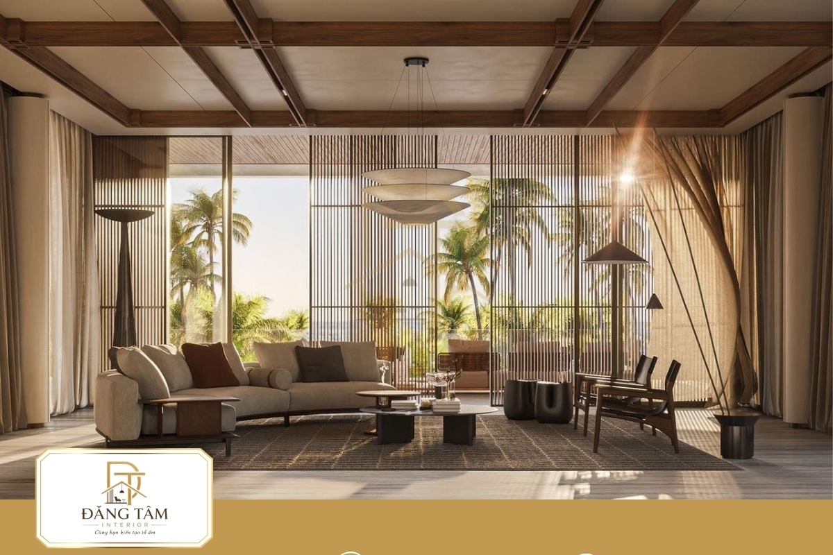 Resort phong cách Zen kết nối thiên nhiên với gỗ, nước và đá
