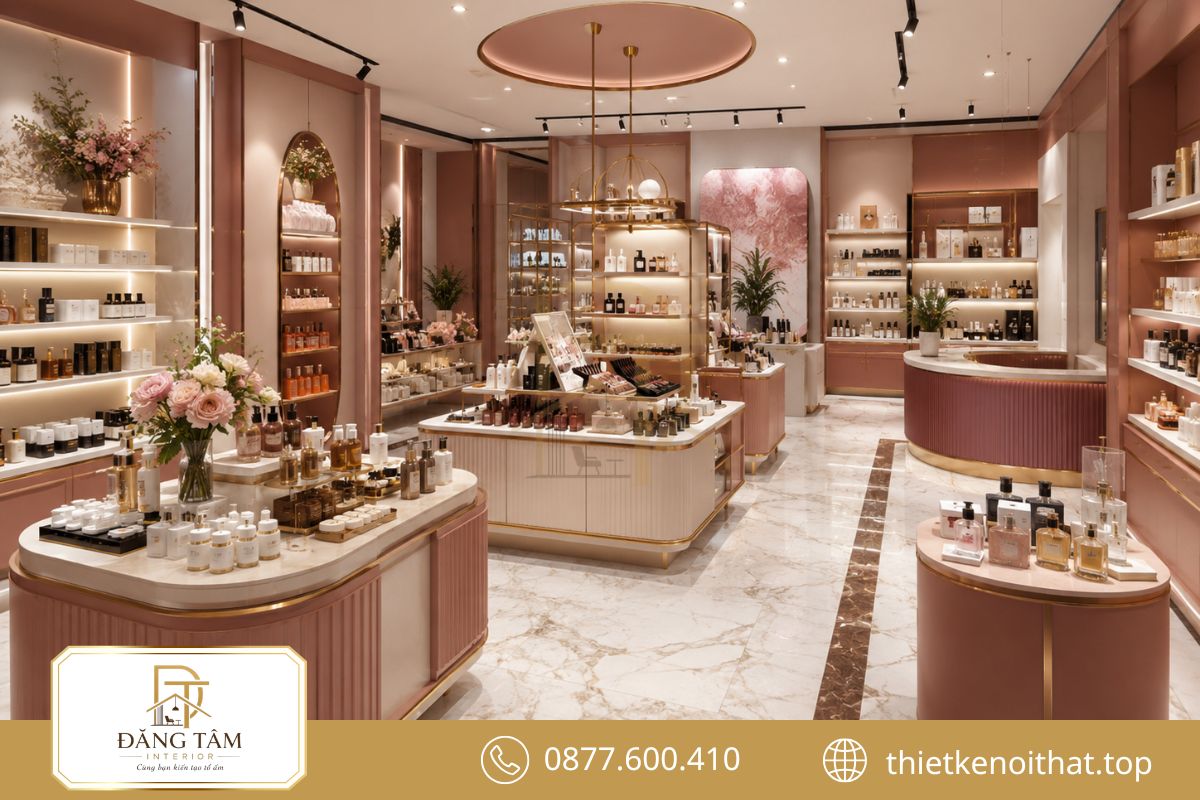 Shop 40m² thuận lợi phân khu sản phẩm rõ ràng và dễ khám phá