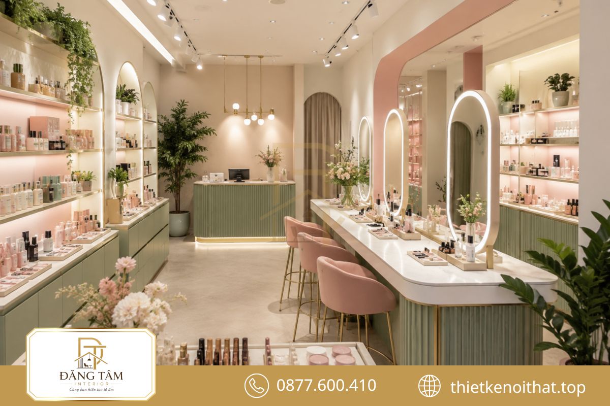 Shop dưới 20m² ưu tiên trưng bày gọn và giữ lối đi thoáng