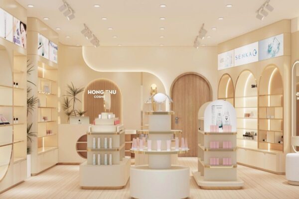 Thiết Kế Shop Mỹ Phẩm