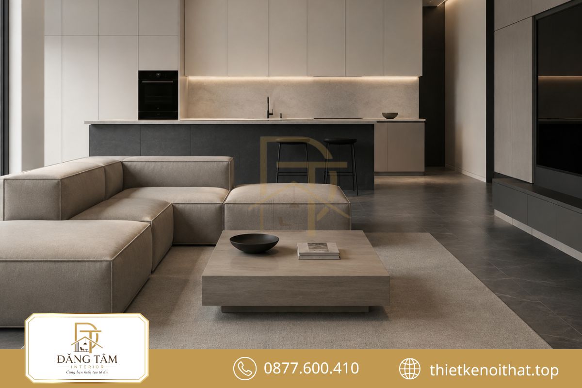 Less is more tạo giá trị từ sự chọn lọc và tiết chế nội thất