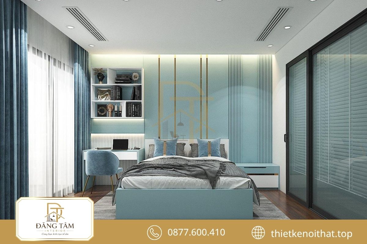Tủ kịch trần khai thác chiều cao và tăng đáng kể sức chứa đồ